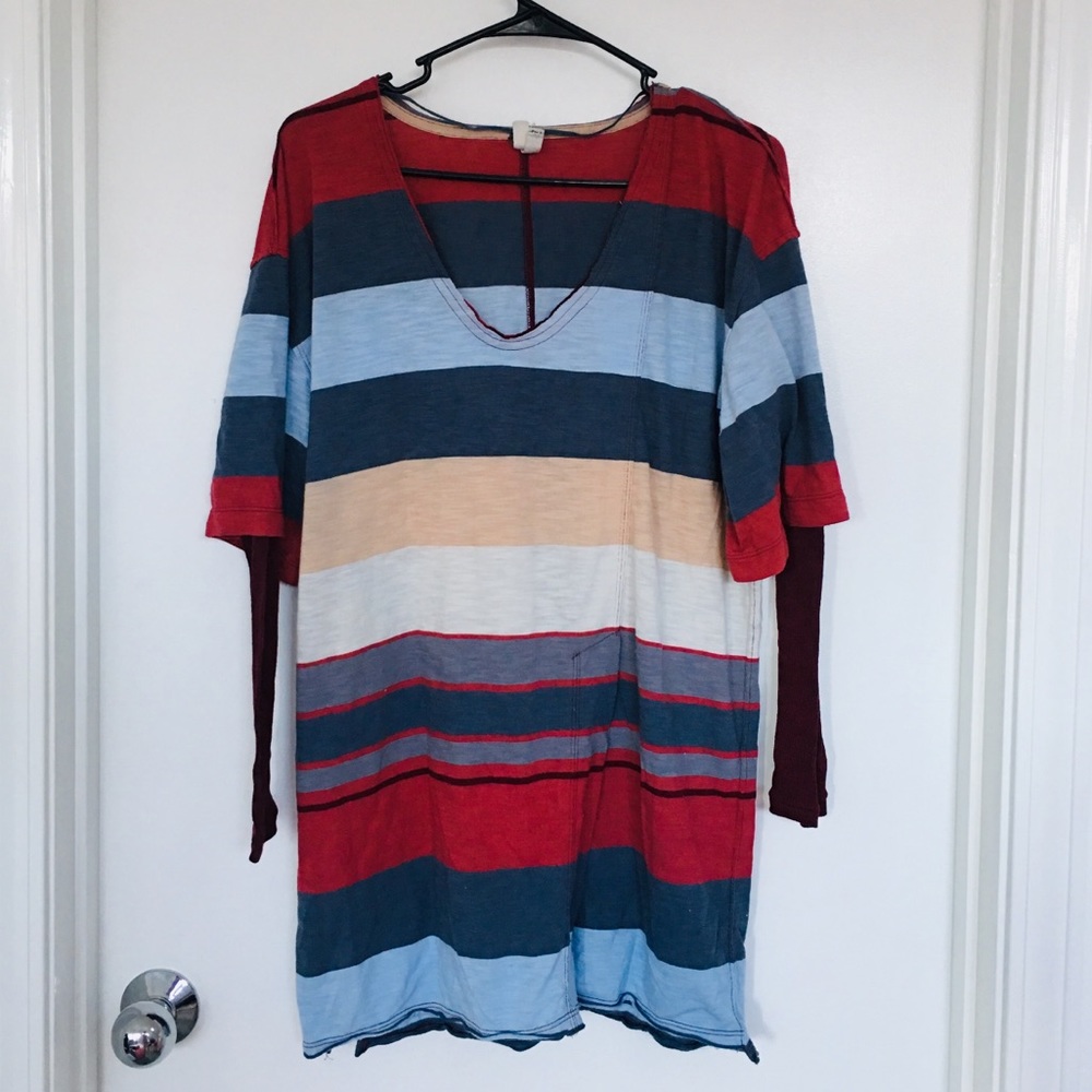 Free people oversized shirt